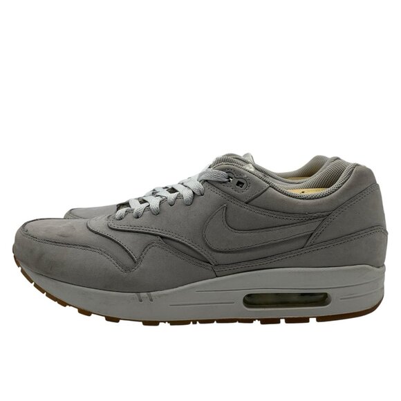 Nike Air Max 1 Grey Gum Sneakers Men’s Sz 12 Athletic Shoes - Picture 1 of 9